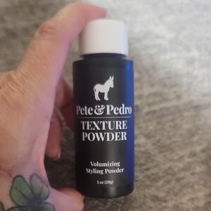 Black and White Volumizing Hair Care Powder